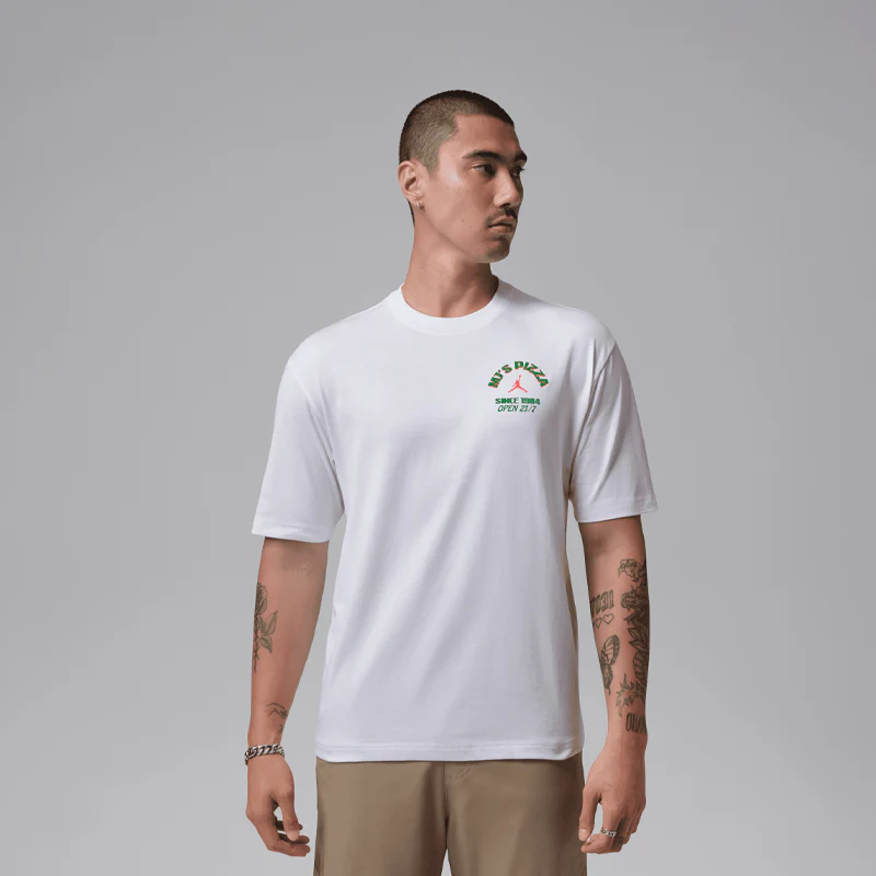 JORDAN NC PIZZA GFX SS TOP